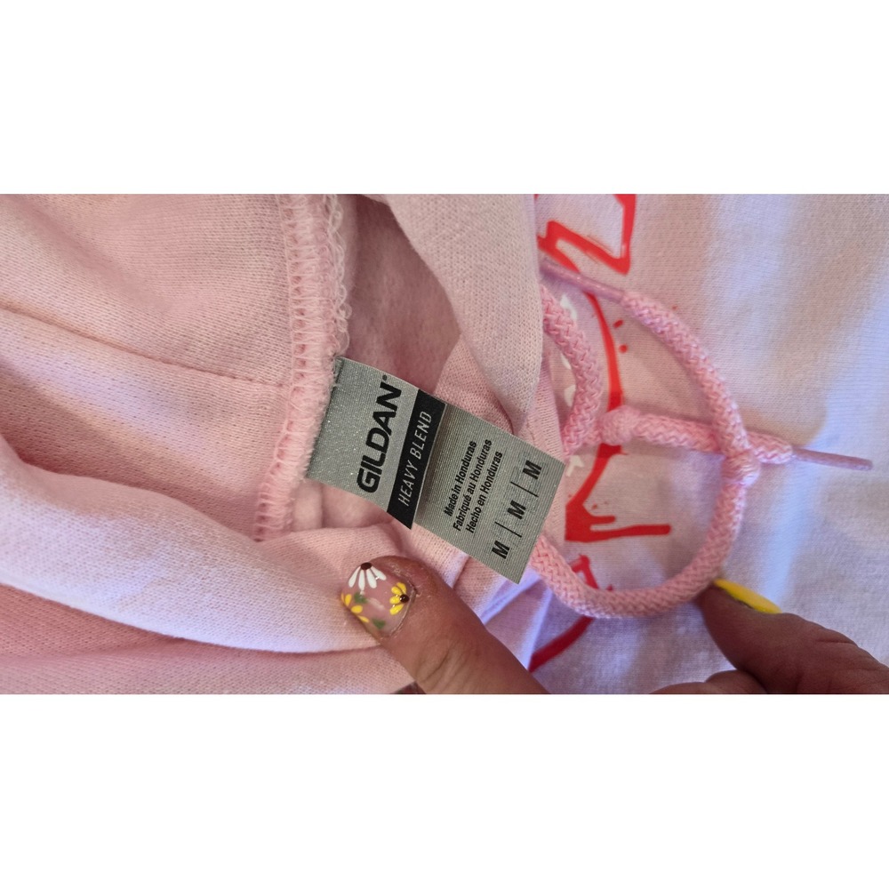 Spiderman Against The Machine Pink Graphic Hoodie Size M - Picture 3 of 5